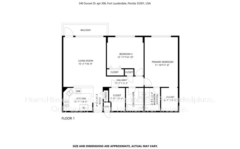 Move In Ready! - 340 Sunset Dr Apt 306, Fort  Lauderdale, FL property image