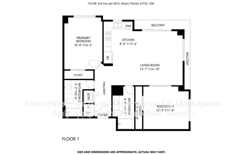 Loft Style 2BR Apt I Rooftop Pool I Stunning Views property image